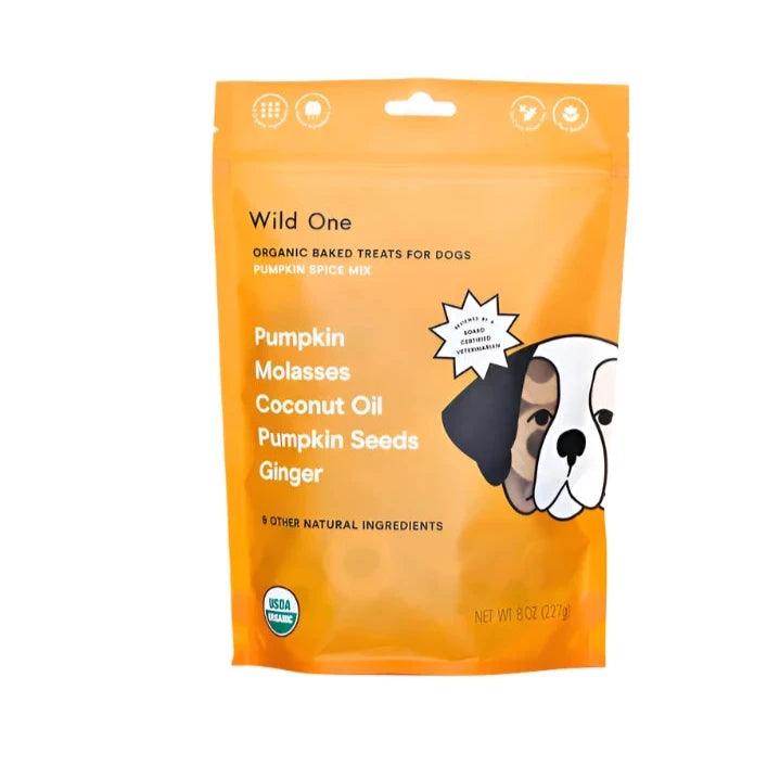 Organic Baked Dog Treats - Pumpkin Spice