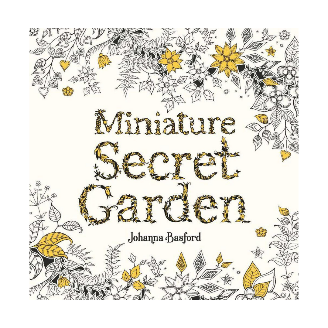 Miniature Secret Garden - Adult Coloring Book