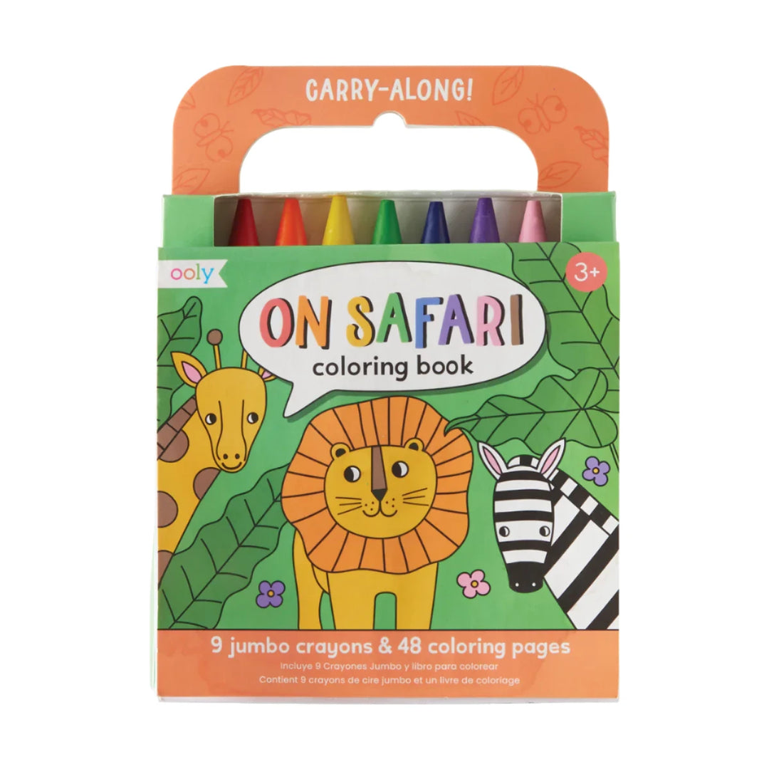 Carry Along Crayon & Coloring Book Kit