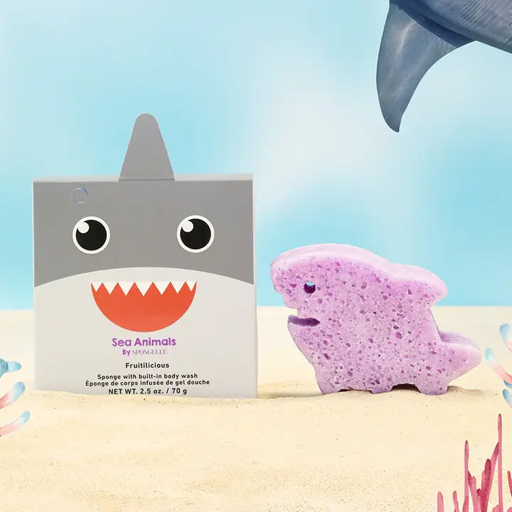 Sea Animals Kids Sponge - Sammy Shark