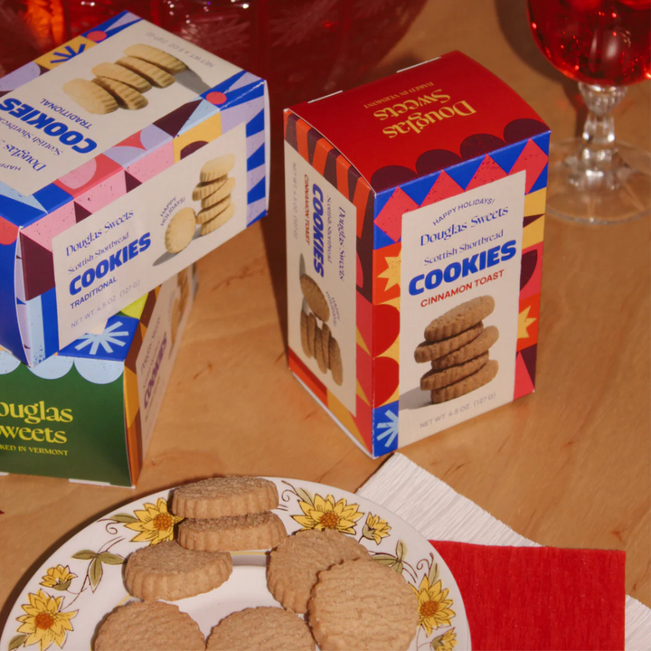 Cinnamon Toast Shortbread Cookies