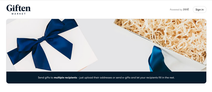 Custom Branded Gift Storefront – Seamless Gifting Made Easy