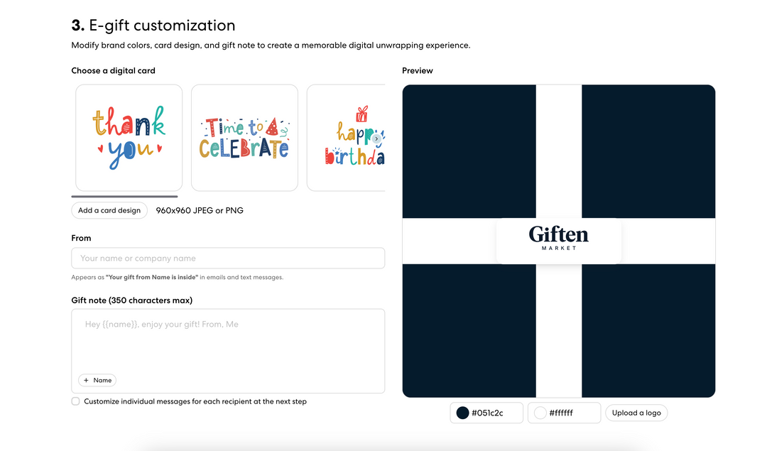 Custom Branded Gift Storefront – Seamless Gifting Made Easy