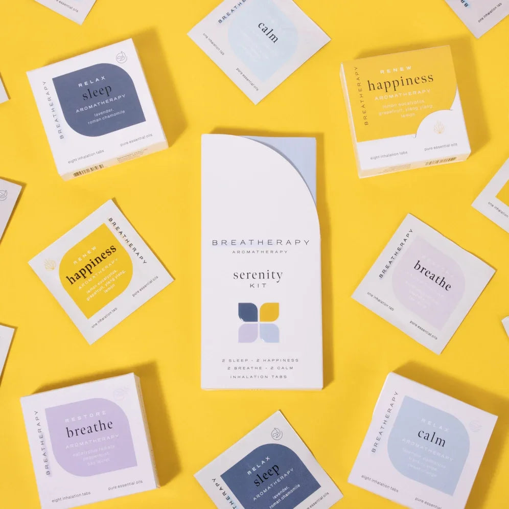 Serenity Sampler Kit - Aromatherapy Inhaler Patch Set