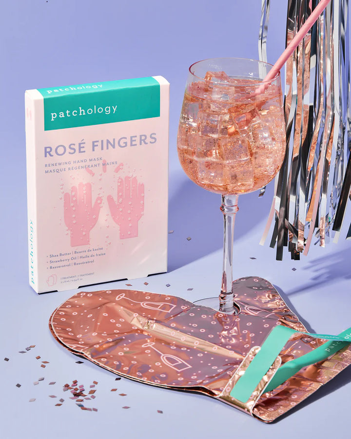 Serve Chilled Rosé Hand Mask