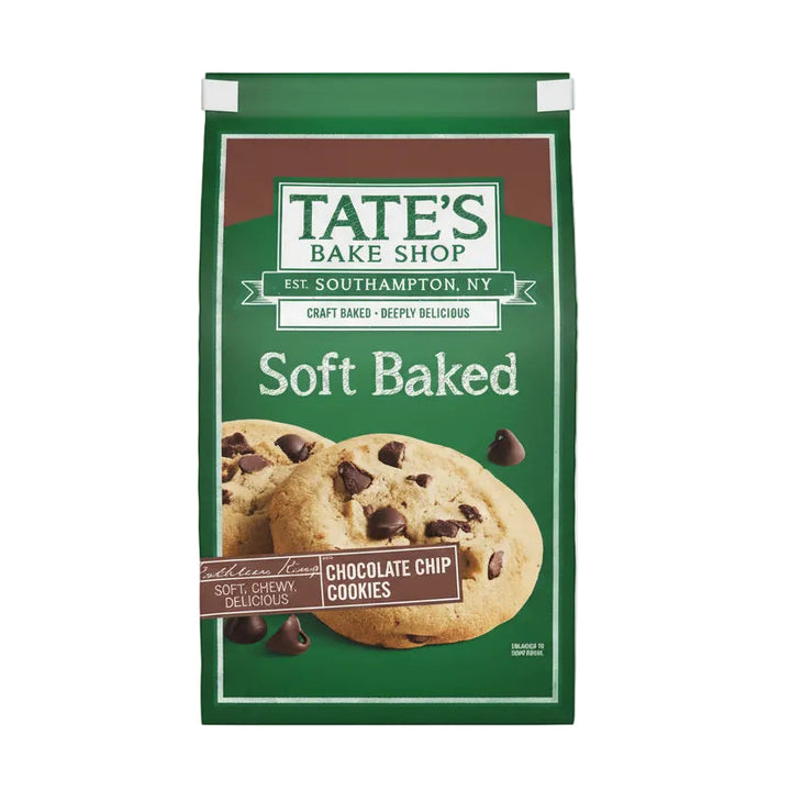 Tate's Bake Shop Soft Baked Chocolate Chip Cookies