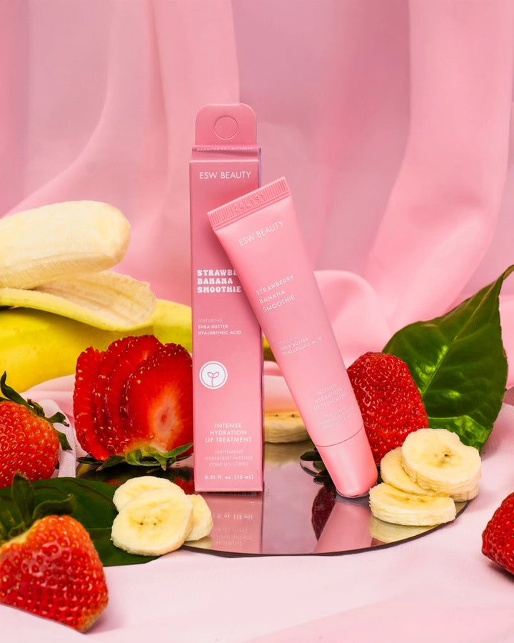 Strawberry Banana Smoothie Intense Hydration Lip Treatment