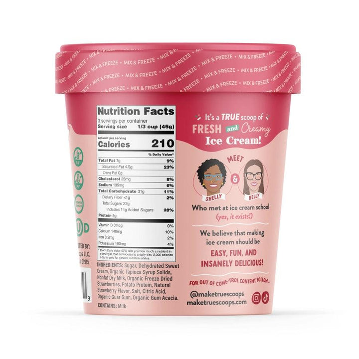 Strawberry Ice Cream Mix