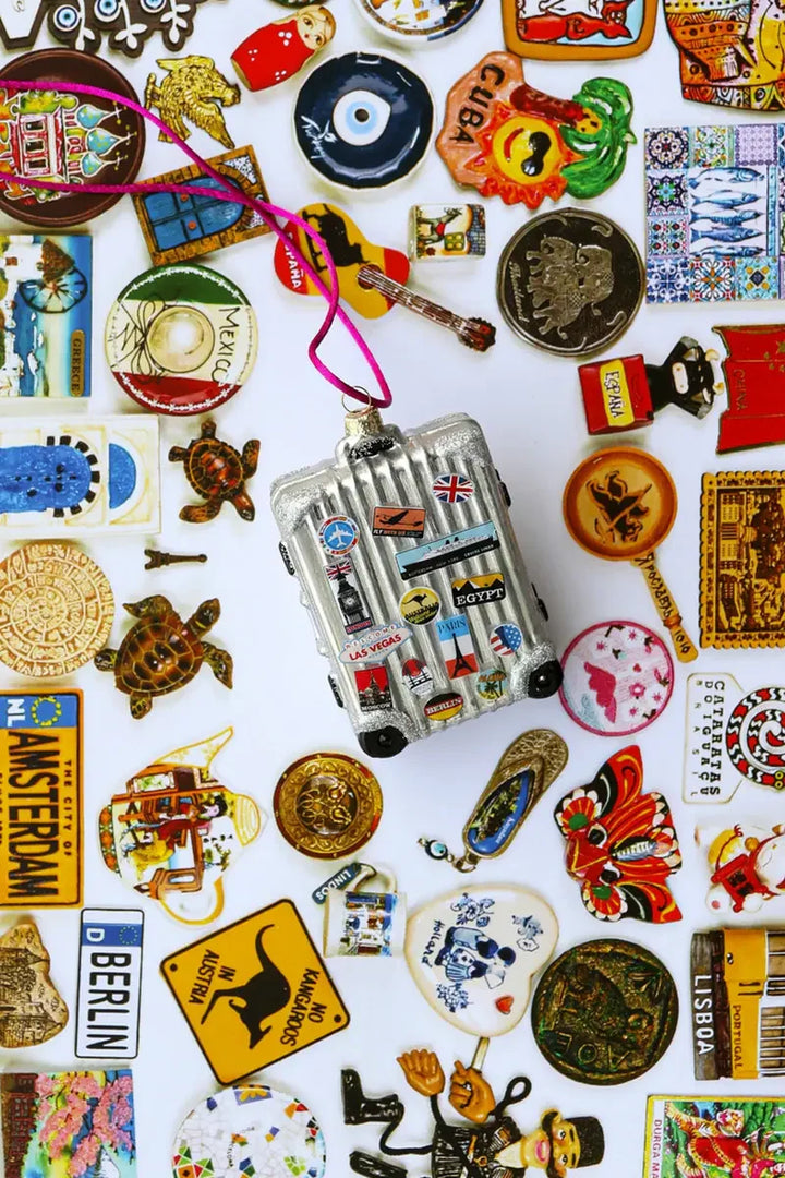 Jetsetter Suitcase Ornament