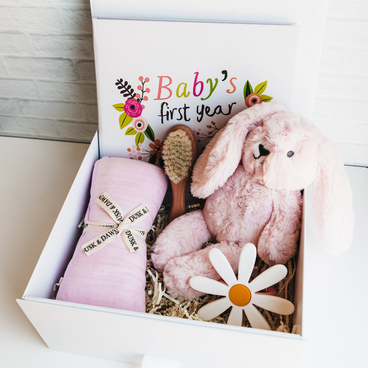 Baby's First Year Gift Box - Pink