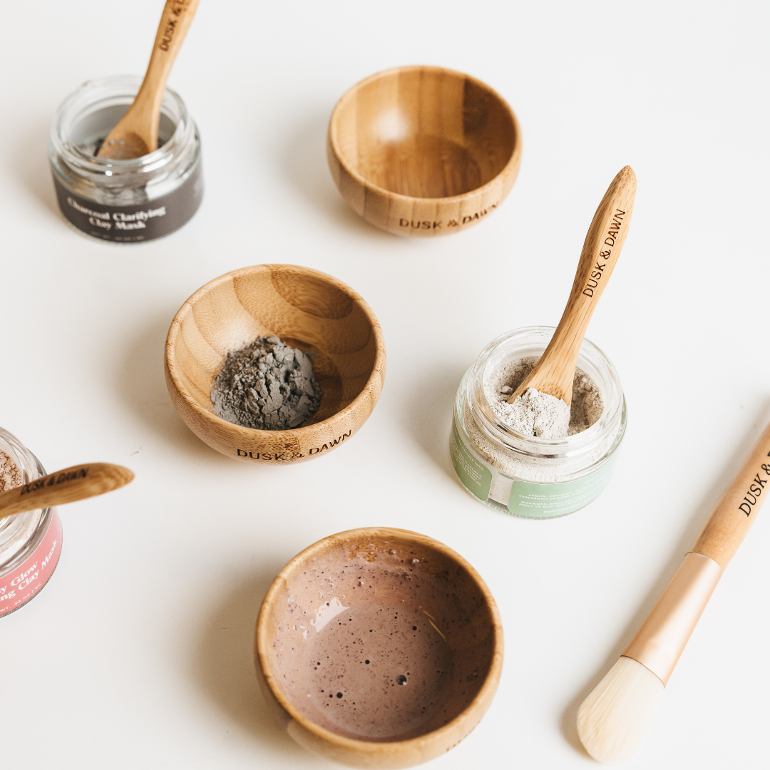 Bamboo Mixing Bowl & Spoon Set