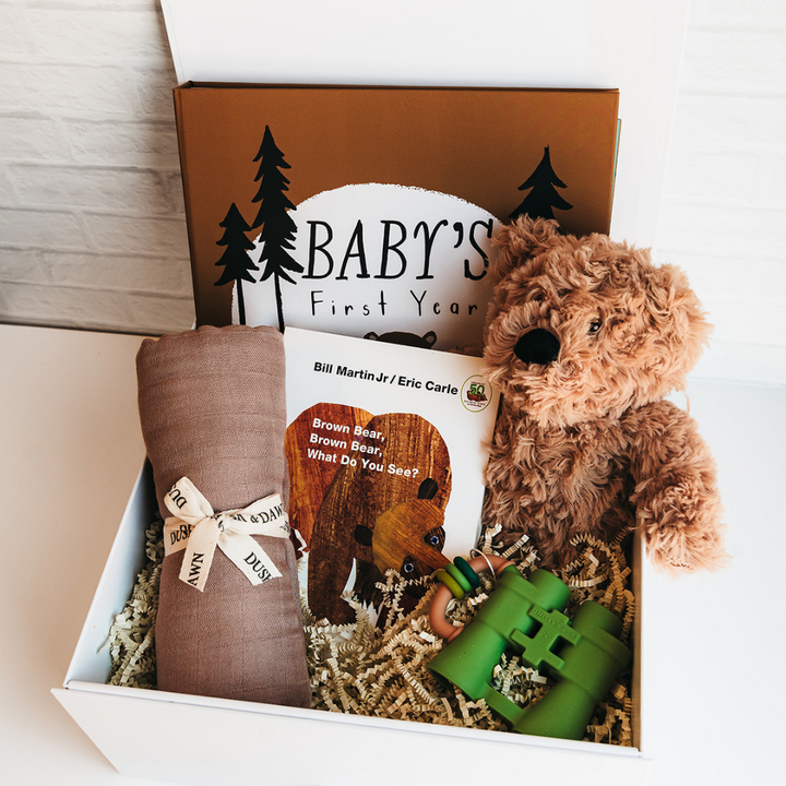 Baby’s First Year Gift Box - Brown