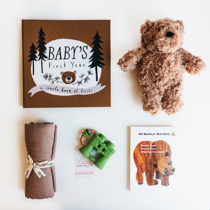 Baby’s First Year Gift Box - Brown