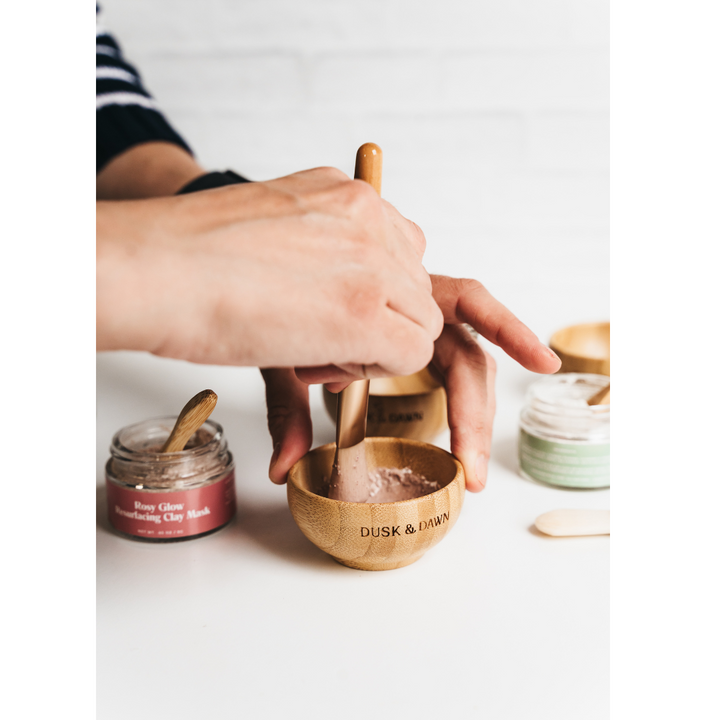 Bamboo Mixing Bowl & Spoon Set