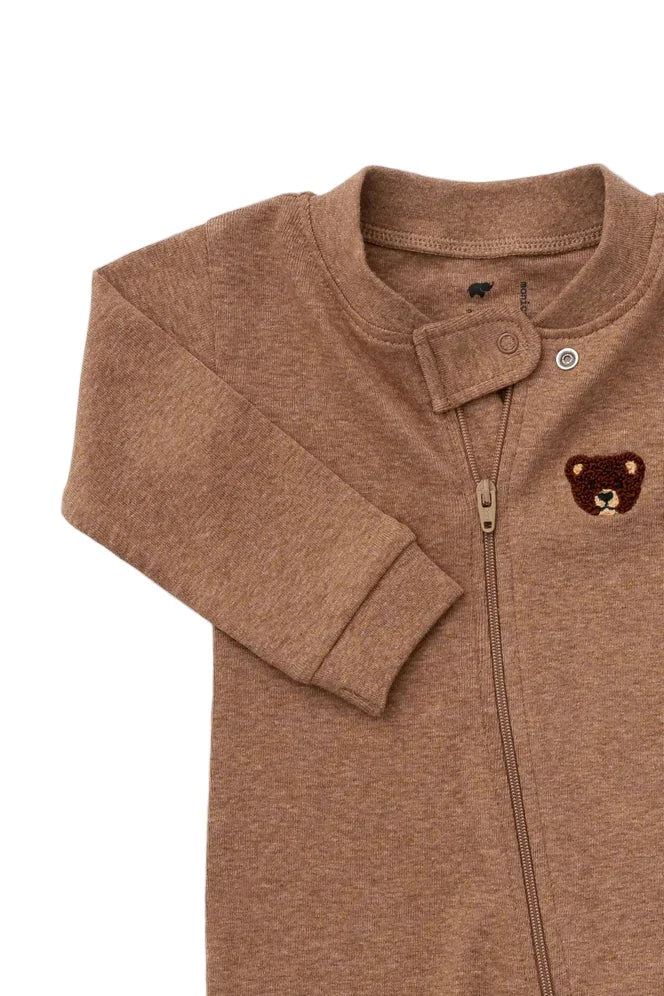 Teddy Bear Organic Cotton Baby Pajamas