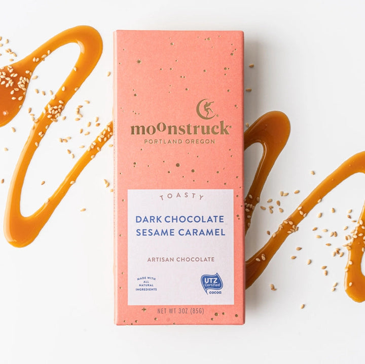 Toasty Sesame Caramel Chocolate Bar