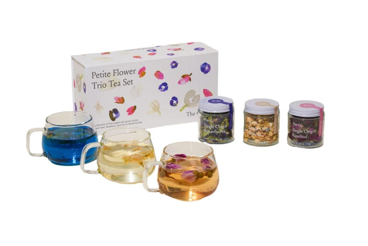 Trio Petite Flower Tea Set