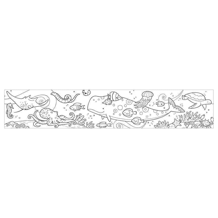 Under the Sea Mini Coloring Roll