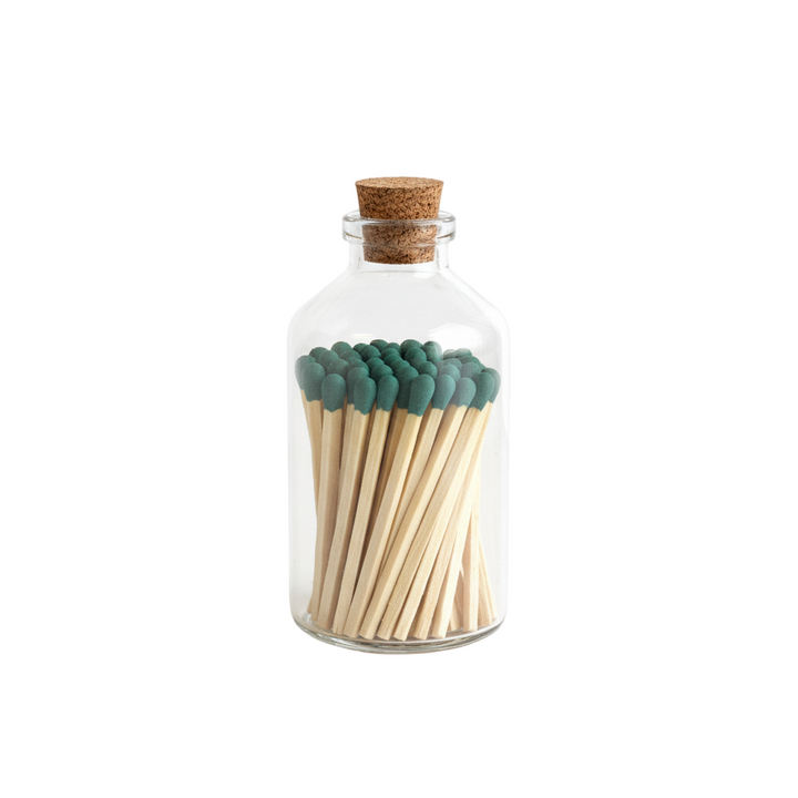 Apothecary Match Glass Jar
