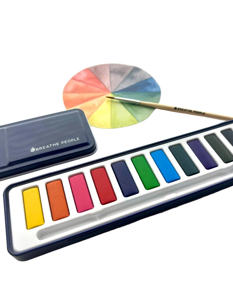 Artist Grade 12-Color Watercolor Set