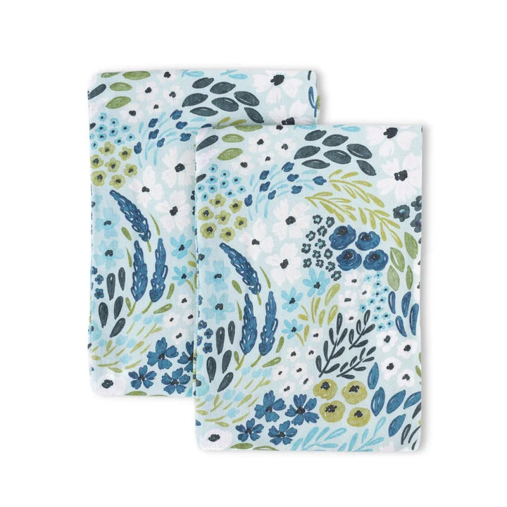 Pack of 2 Waterfall Floral Tea Towels