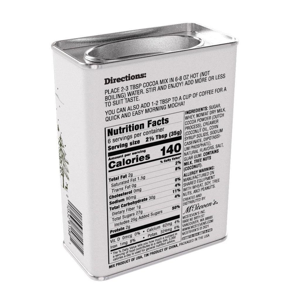 Winter Wonderland Red Truck Chocolate Cocoa Mix