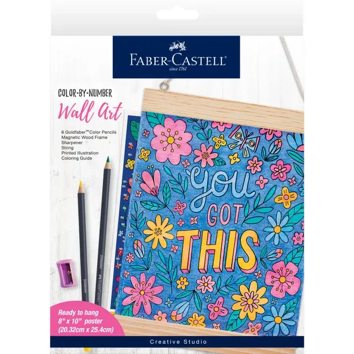 Color By Number Hanging Wall Art Kit - You Got This