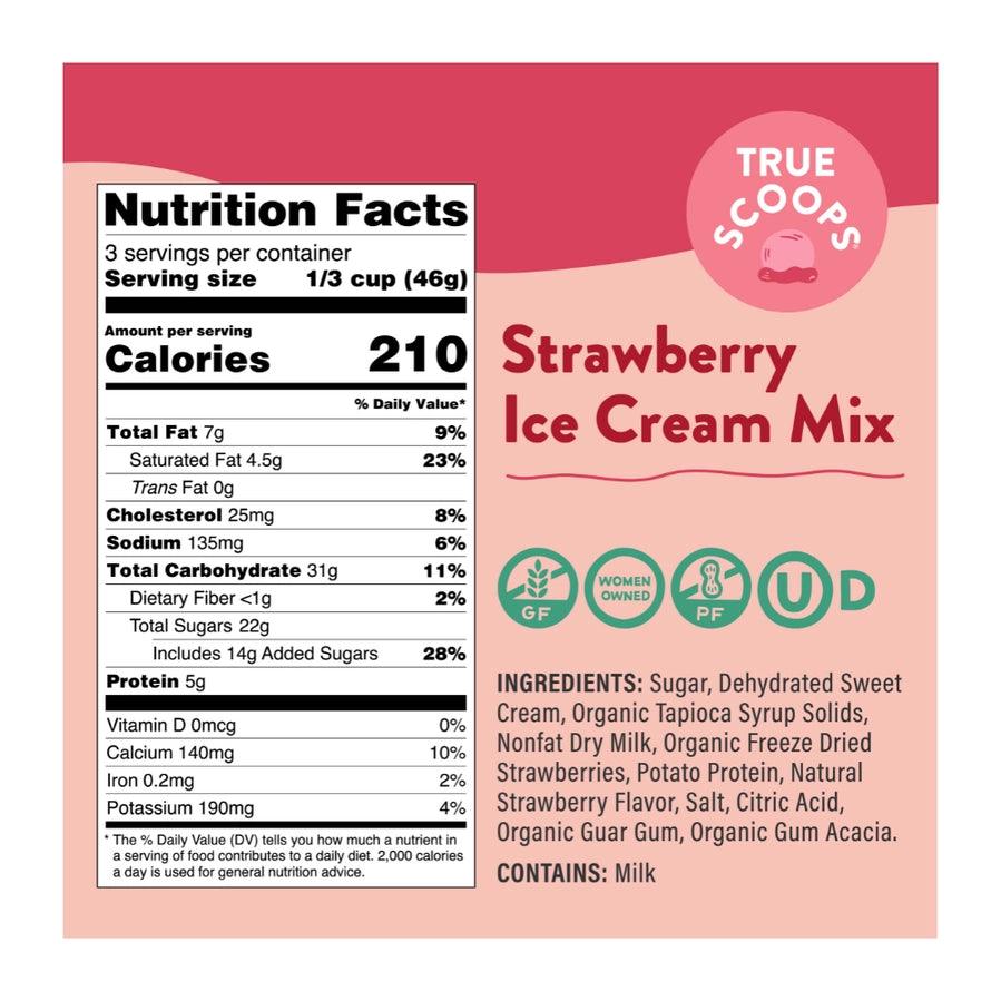 Strawberry Ice Cream Mix