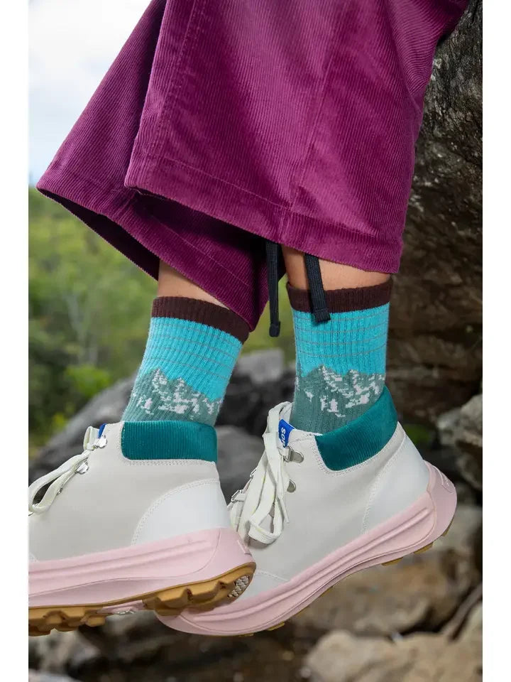 Alpine Summit Socks - Evergreen - Giften Market
