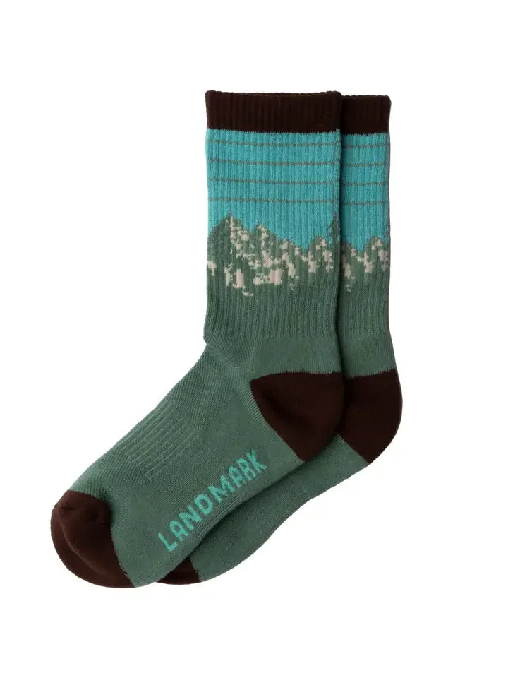 Alpine Summit Socks - Evergreen - Giften Market