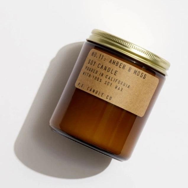 Amber & Moss Soy Candle - Giften Market