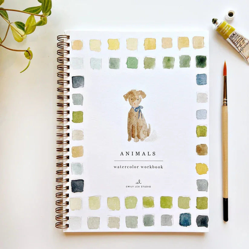 Animals Watercolor Workbook - Giften Market