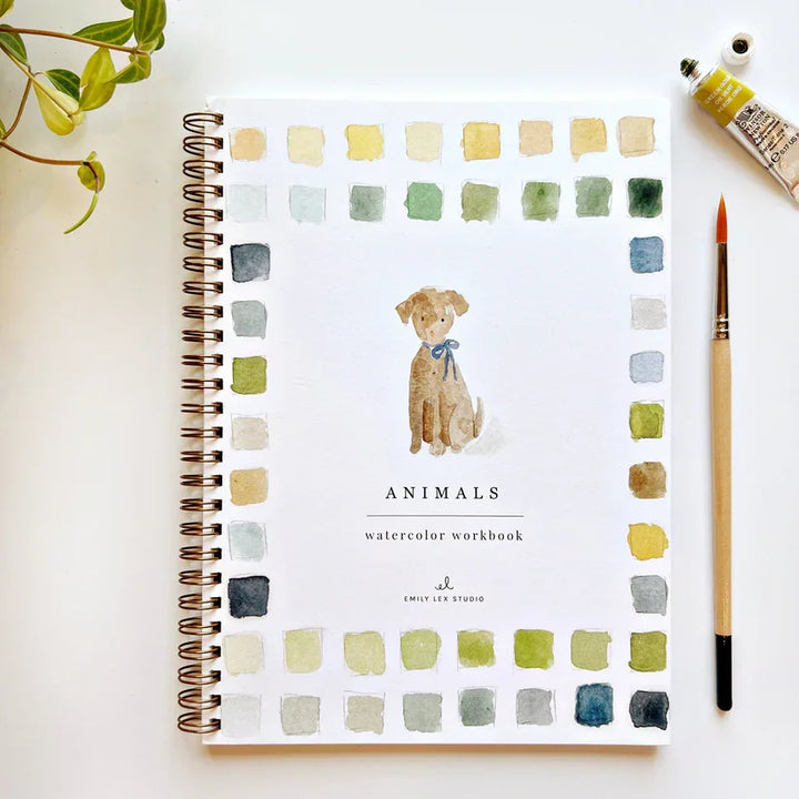 Animals Watercolor Workbook - Giften Market