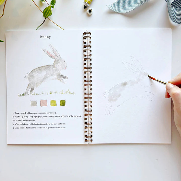 Animals Watercolor Workbook - Giften Market