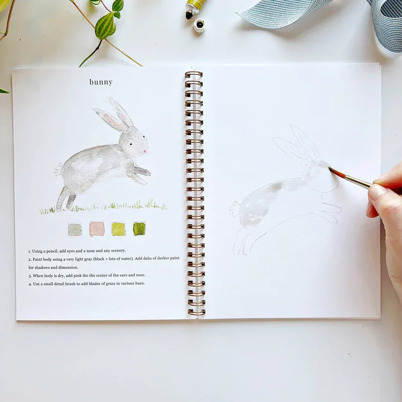 Animals Watercolor Workbook - Giften Market