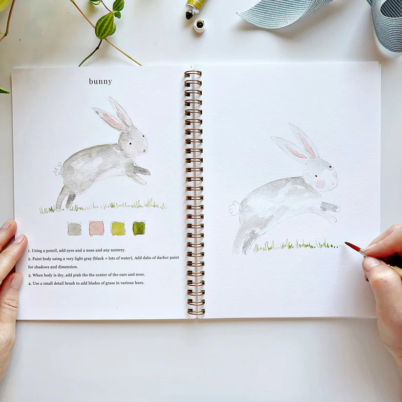 Animals Watercolor Workbook - Giften Market