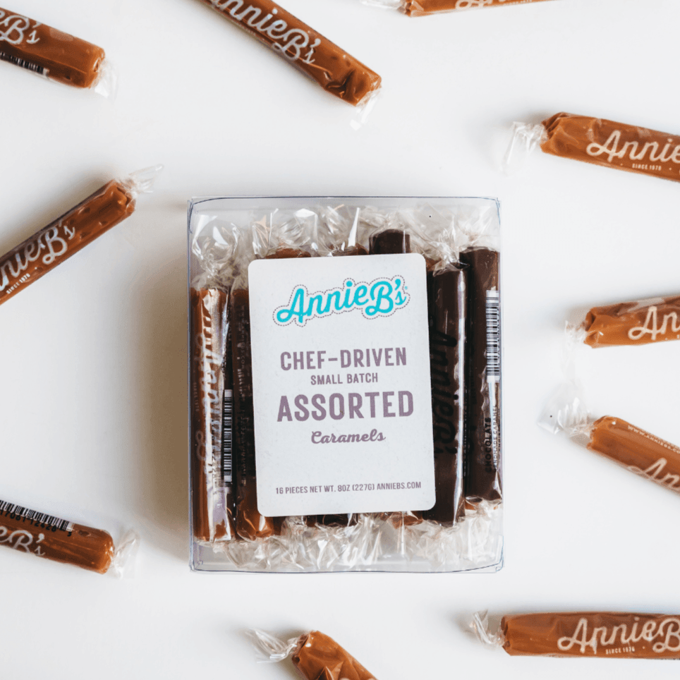 Annie B's Caramels | 16-Piece Chef's Assortment Box - Giften Market
