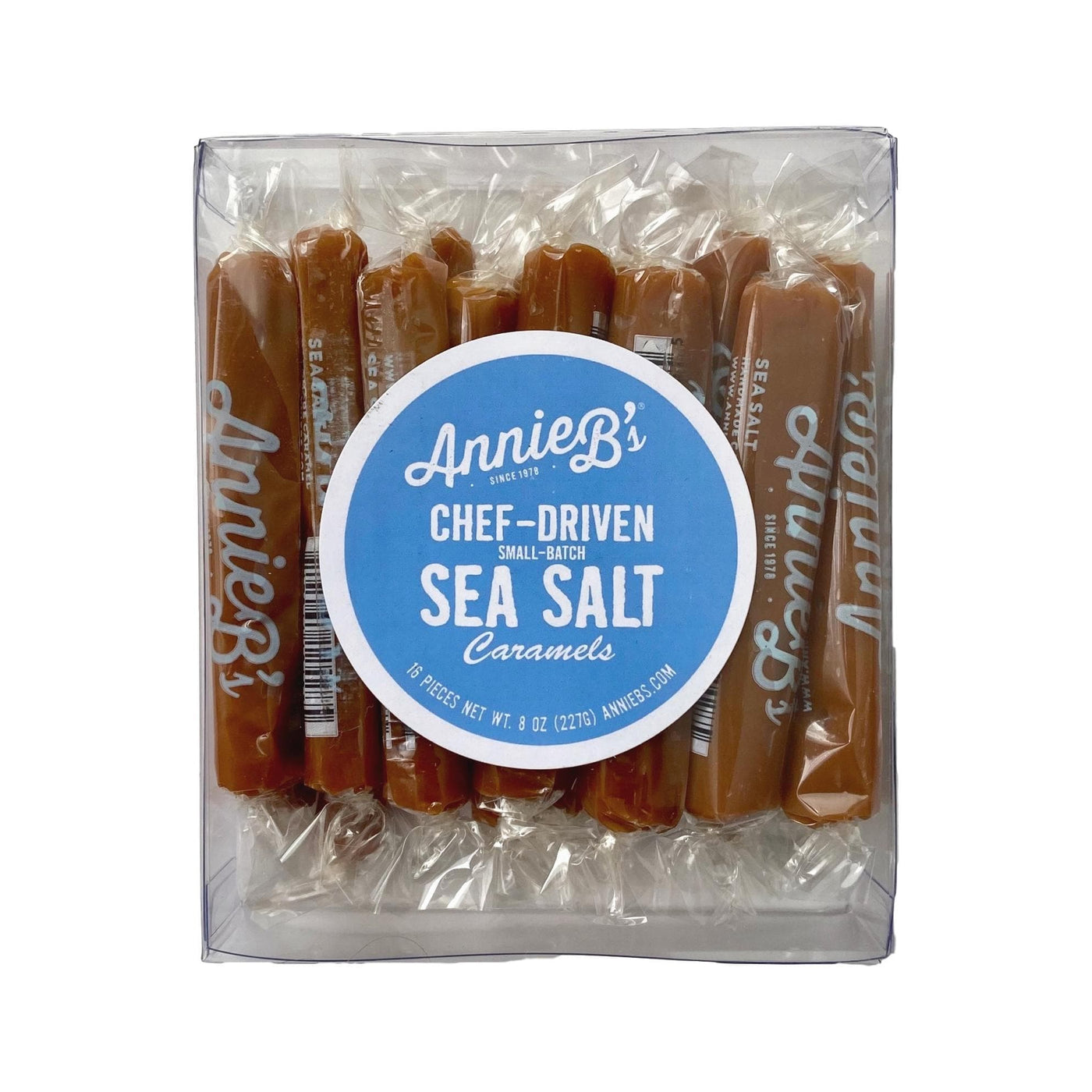 Annie B's Caramels | 16-Piece Sea Salt Caramel Box - Giften Market