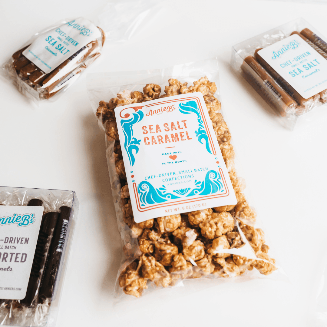 Annie B's Sea Salt Caramel Popcorn 6oz - Giften Market
