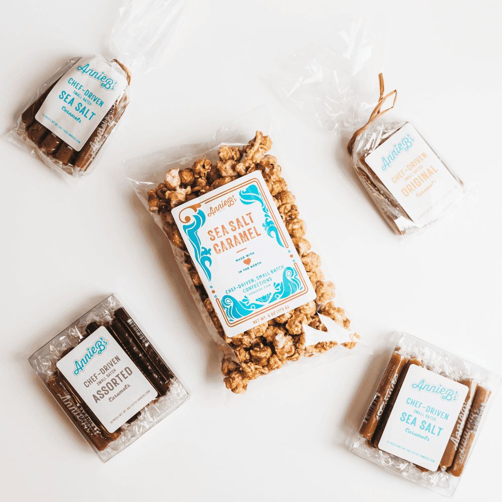 Annie B's Sea Salt Caramel Popcorn 6oz - Giften Market