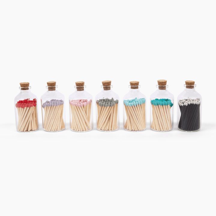 Apothecary Match Glass Jar - Giften Market