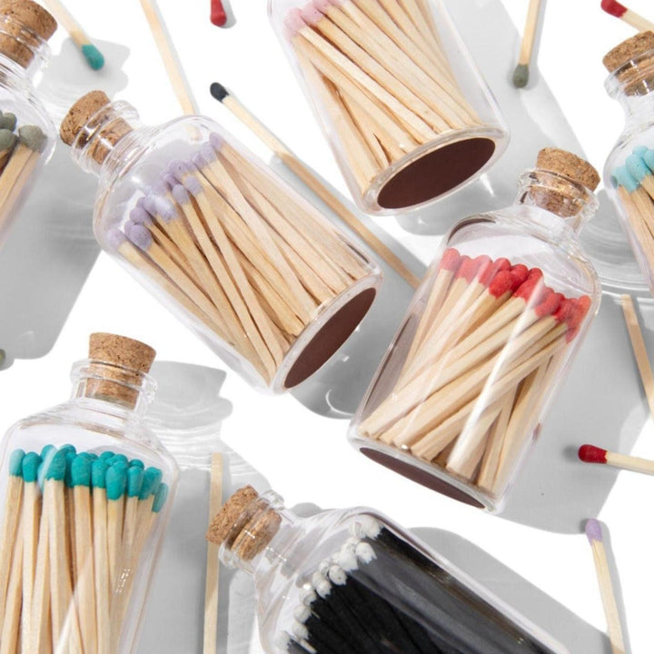 Apothecary Match Glass Jar - Giften Market