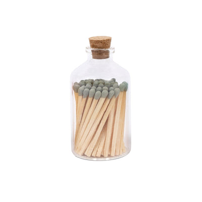Apothecary Match Glass Jar - Giften Market