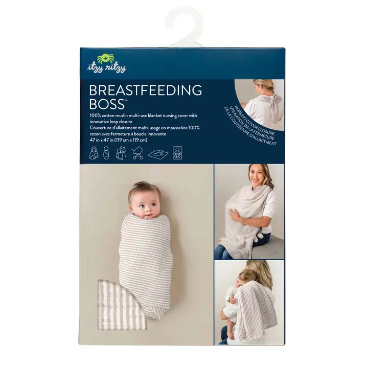Chai Stripes Breastfeeding Boss™