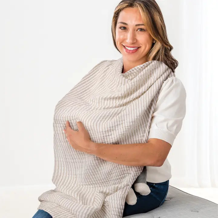 Chai Stripes Breastfeeding Boss™