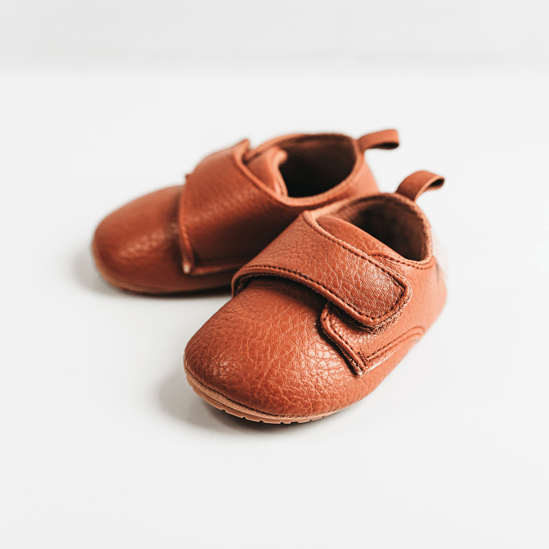 Baby Moccasin Shoes - Vegan Leather Baby Moccasin Shoes - Vegan Leather