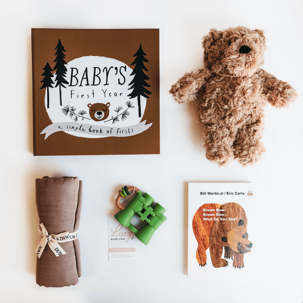 Baby’s First Year Gift Box - Brown - Giften Market