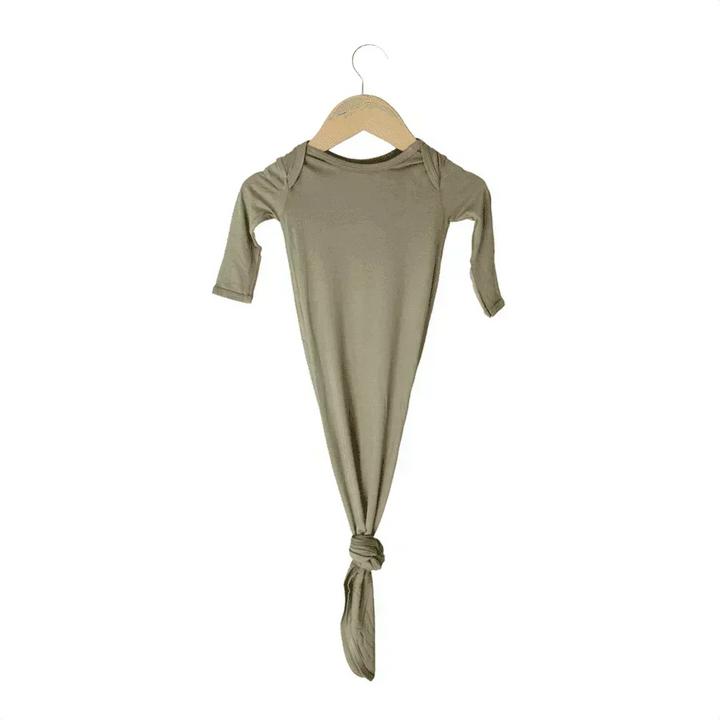 Bamboo Knotted Gown - Dried Thyme - Giften Market