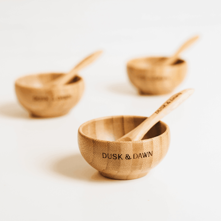 Bamboo Mixing Bowl & Spoon Set - Giften Market