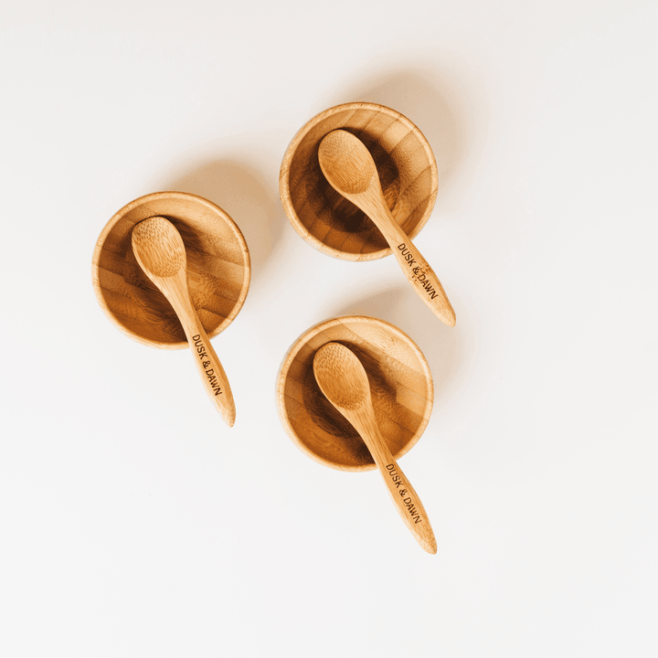 Bamboo Mixing Bowl & Spoon Set - Giften Market